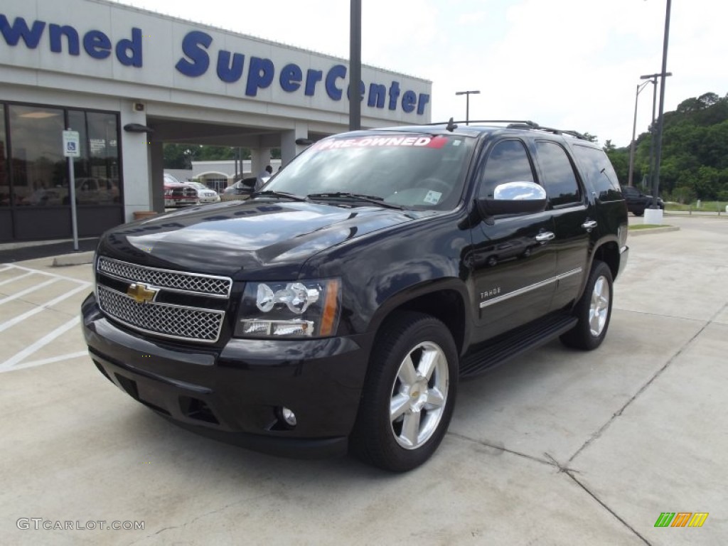 2011 Tahoe LTZ - Black Granite Metallic / Light Titanium/Dark Titanium photo #1