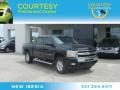 2010 Black Granite Metallic Chevrolet Silverado 1500 LT Crew Cab 4x4  photo #1