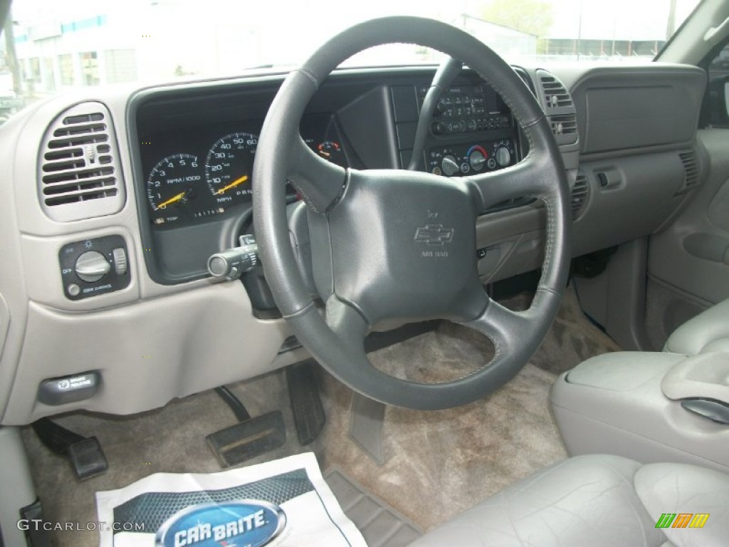 1999 Tahoe LT 4x4 - Indigo Blue Metallic / Gray photo #7