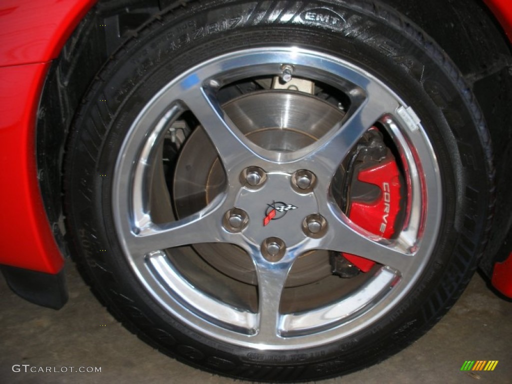 2004 Corvette Coupe - Torch Red / Black photo #33