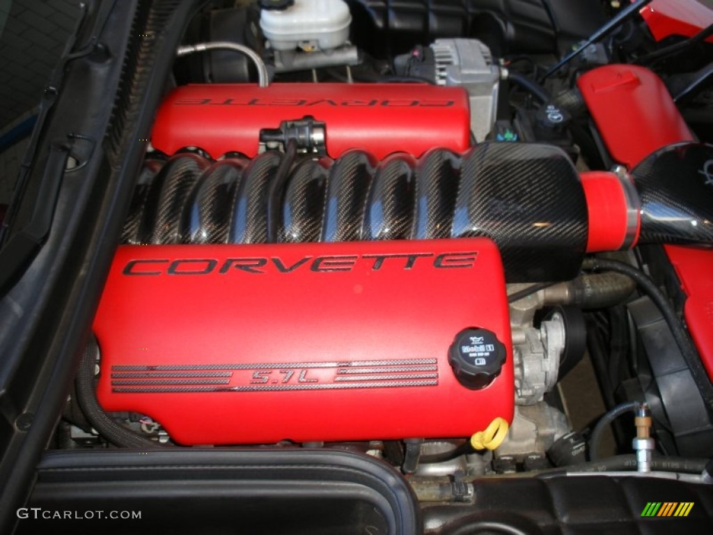 2004 Corvette Coupe - Torch Red / Black photo #40