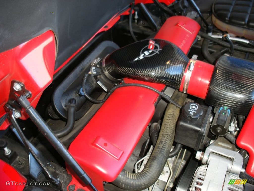 2004 Corvette Coupe - Torch Red / Black photo #41