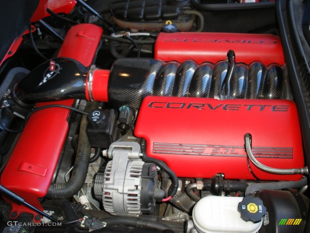 2004 Corvette Coupe - Torch Red / Black photo #42