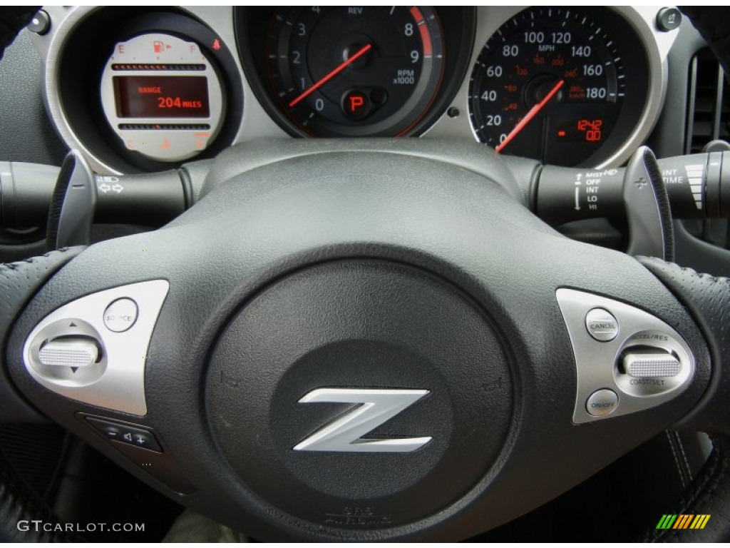 2012 370Z Sport Coupe - Pearl White / Black photo #22