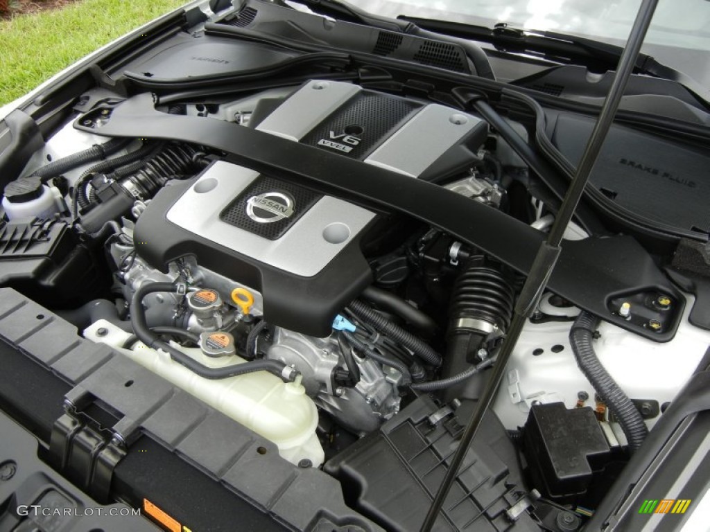 2012 Nissan 370Z Sport Coupe 3.7 Liter DOHC 24-Valve CVTCS V6 Engine Photo #63892295