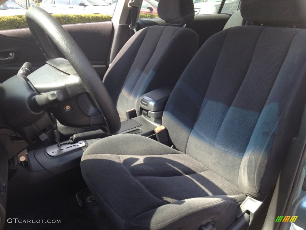 2002 Altima 2.5 S - Opal Blue Metallic / Charcoal Black photo #10
