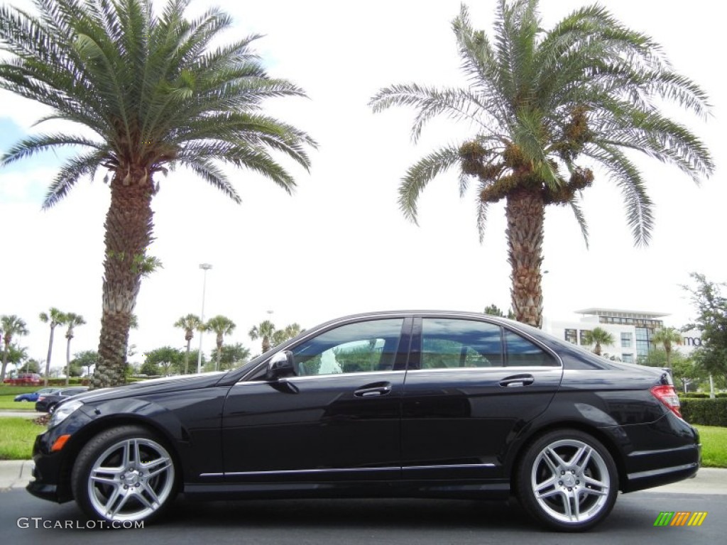 Obsidian Black Metallic Mercedes-Benz C