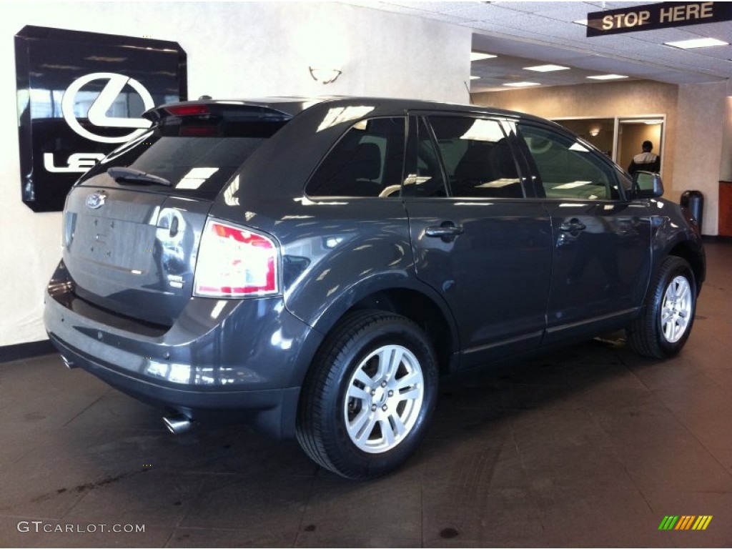 2007 Edge SEL Plus AWD - Carbon Metallic / Charcoal Black photo #2