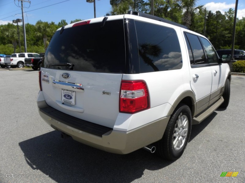 2011 Expedition XLT - Oxford White / Camel photo #16