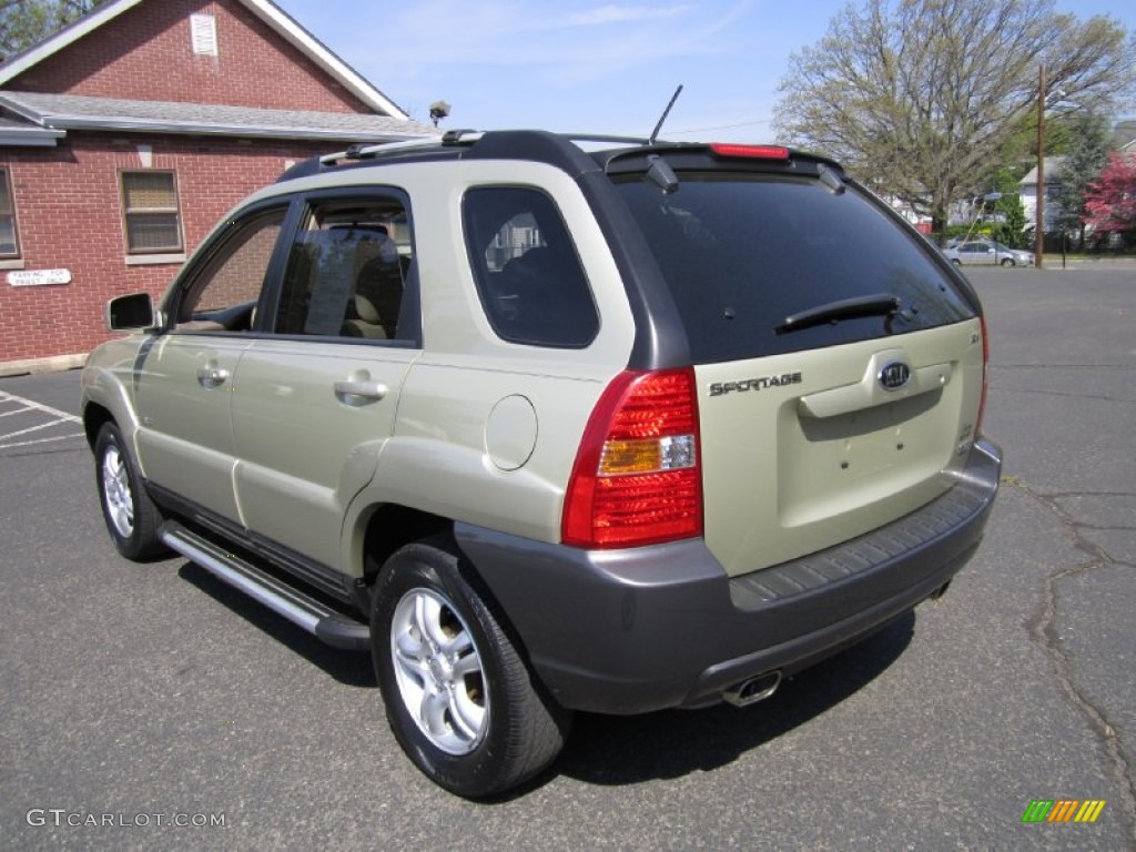 2006 Sportage EX V6 4x4 - Champagne Metallic / Beige photo #5