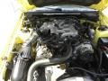 2002 Zinc Yellow Ford Mustang V6 Coupe  photo #15