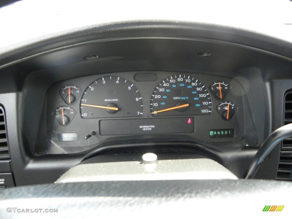 2002 Dodge Dakota SLT Quad Cab Gauges Photo #63895941
