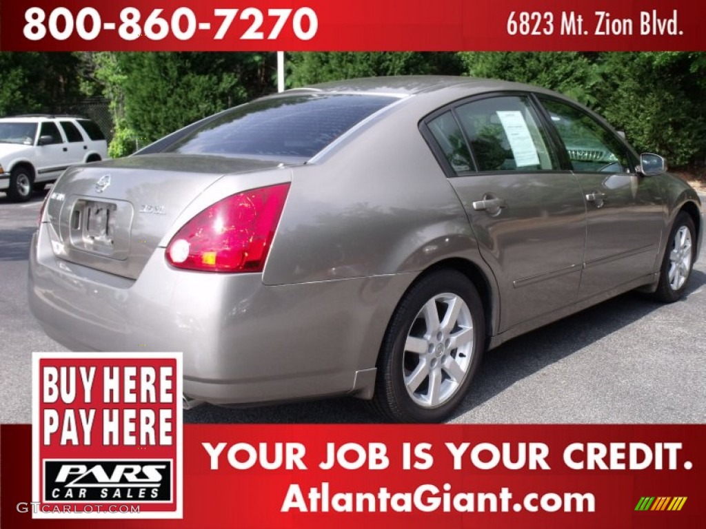 2004 Maxima 3.5 SE - Spirited Bronze / Black photo #3