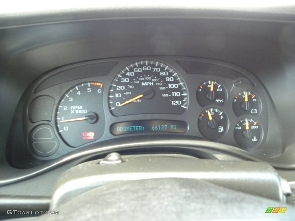 2004 GMC Sierra 1500 Regular Cab Gauges Photo #63896918