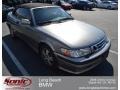 Steel Grey Metallic 2003 Saab 9-3 SE Convertible