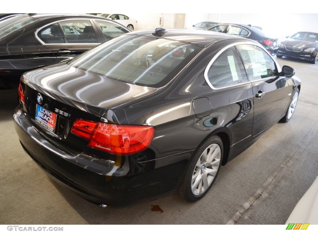 2012 3 Series 328i Coupe - Jet Black / Black photo #4