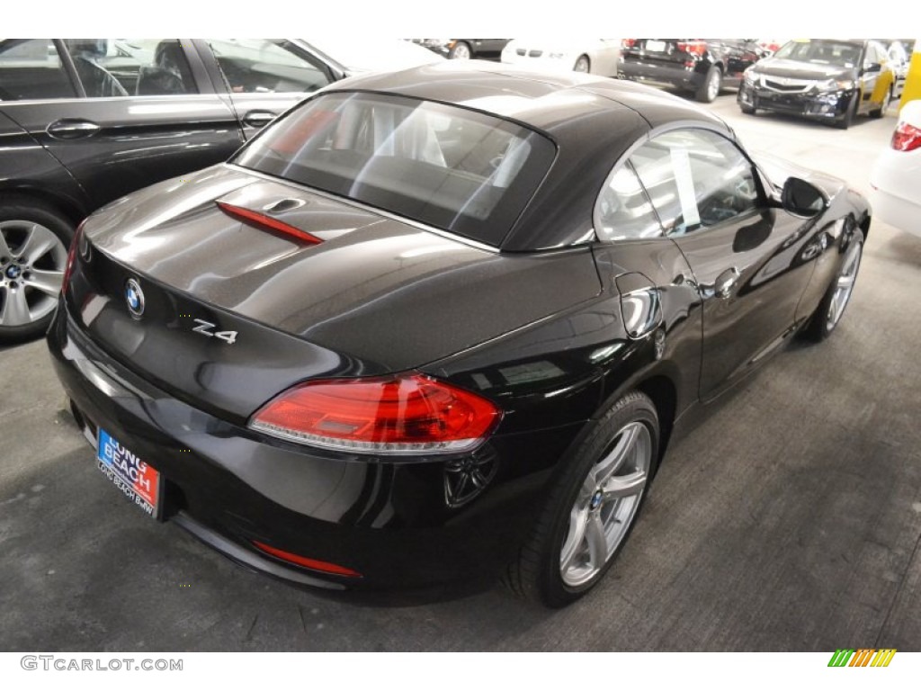 2012 Z4 sDrive28i - Jet Black / Black photo #4
