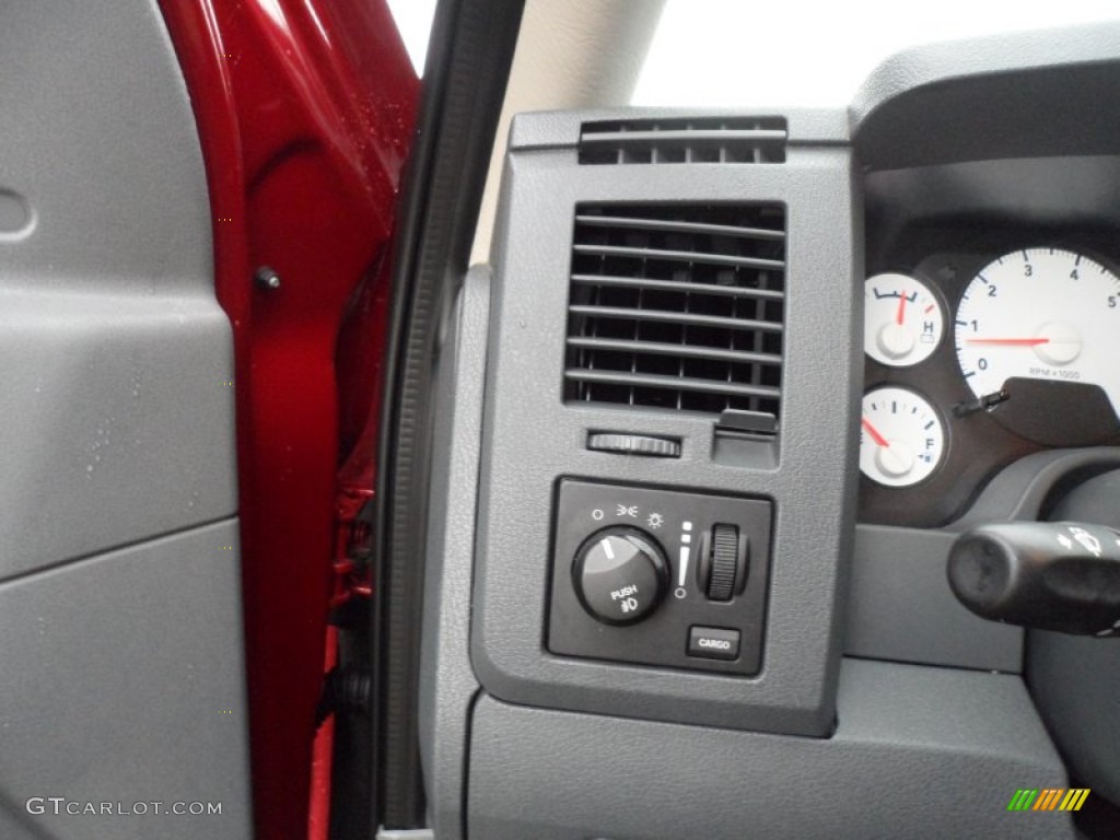 2008 Ram 1500 Lone Star Edition Quad Cab 4x4 - Inferno Red Crystal Pearl / Medium Slate Gray photo #47