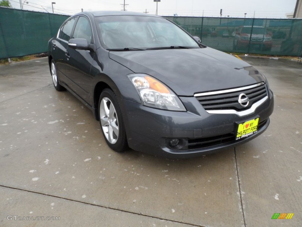 2008 Altima 3.5 SE - Dark Slate Metallic / Charcoal photo #1