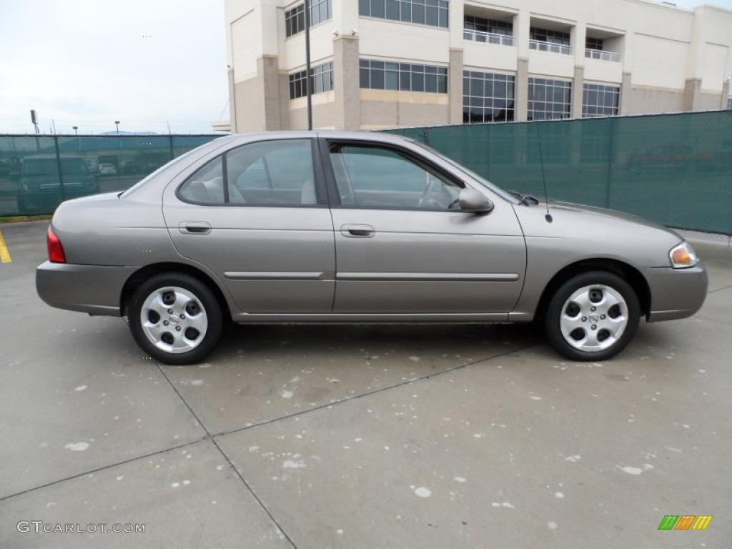 2004 Sentra 1.8 S - Bronze Shimmer / Taupe photo #2