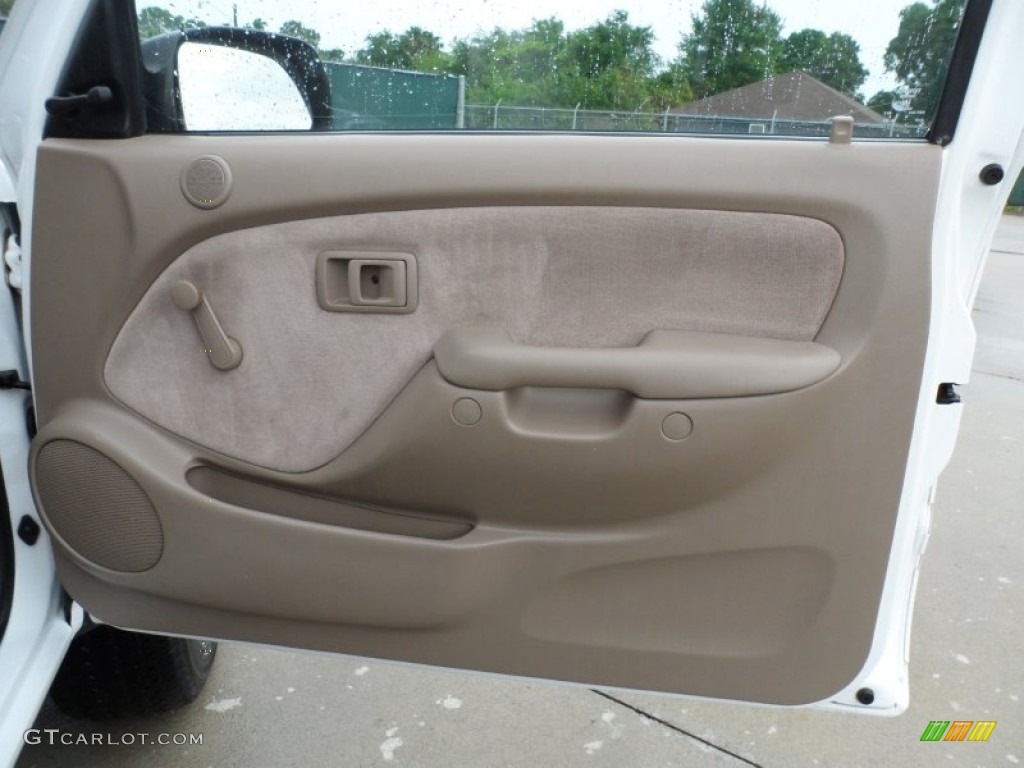 2003 Toyota Tacoma PreRunner Xtracab Oak Door Panel Photo #63905411