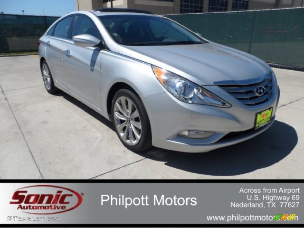 2012 Sonata SE 2.0T - Radiant Silver / Gray photo #1