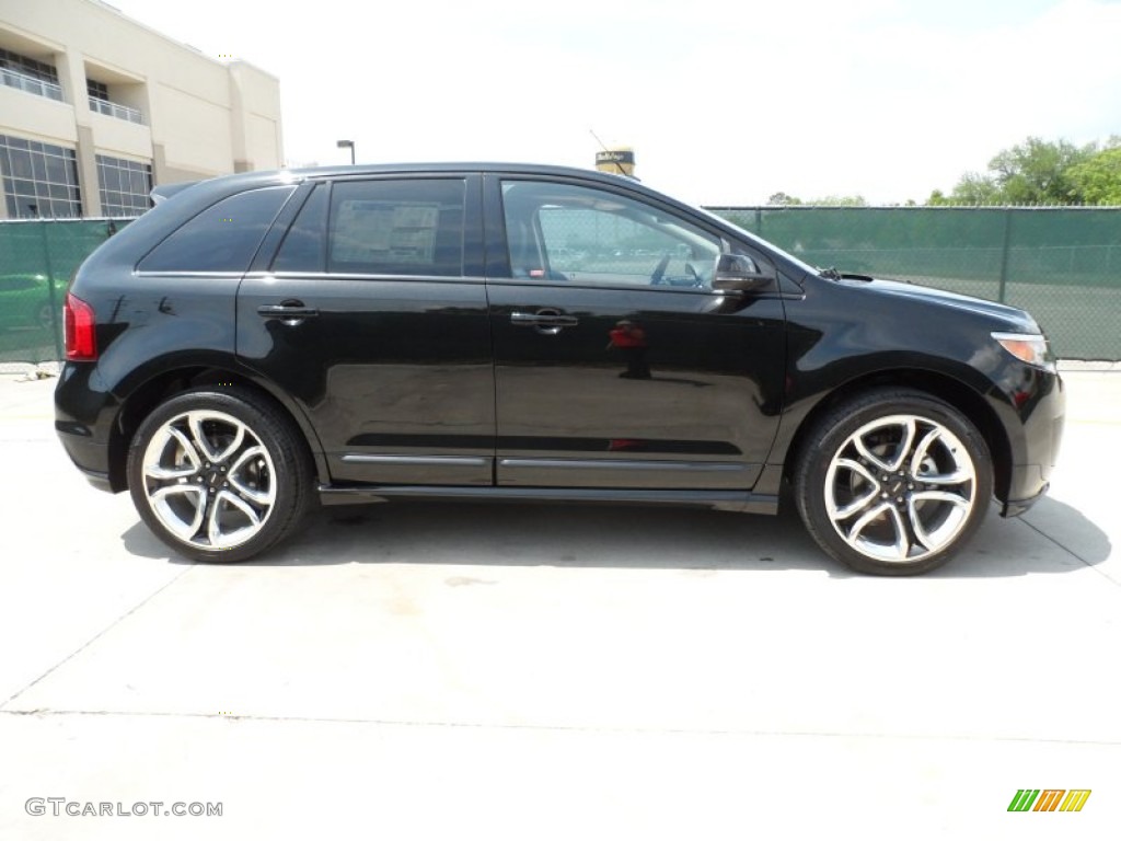 Tuxedo Black Metallic 2012 Ford Edge Sport AWD Exterior Photo #63906290