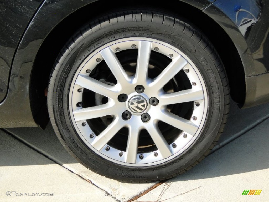 2006 Jetta 2.0T Sedan - Black / Pure Beige photo #35