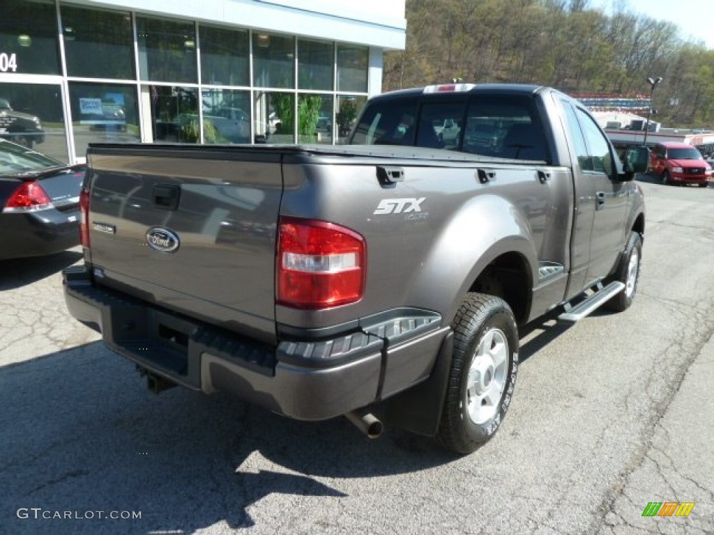 2004 F150 STX SuperCab 4x4 - Dark Shadow Grey Metallic / Dark Flint photo #2