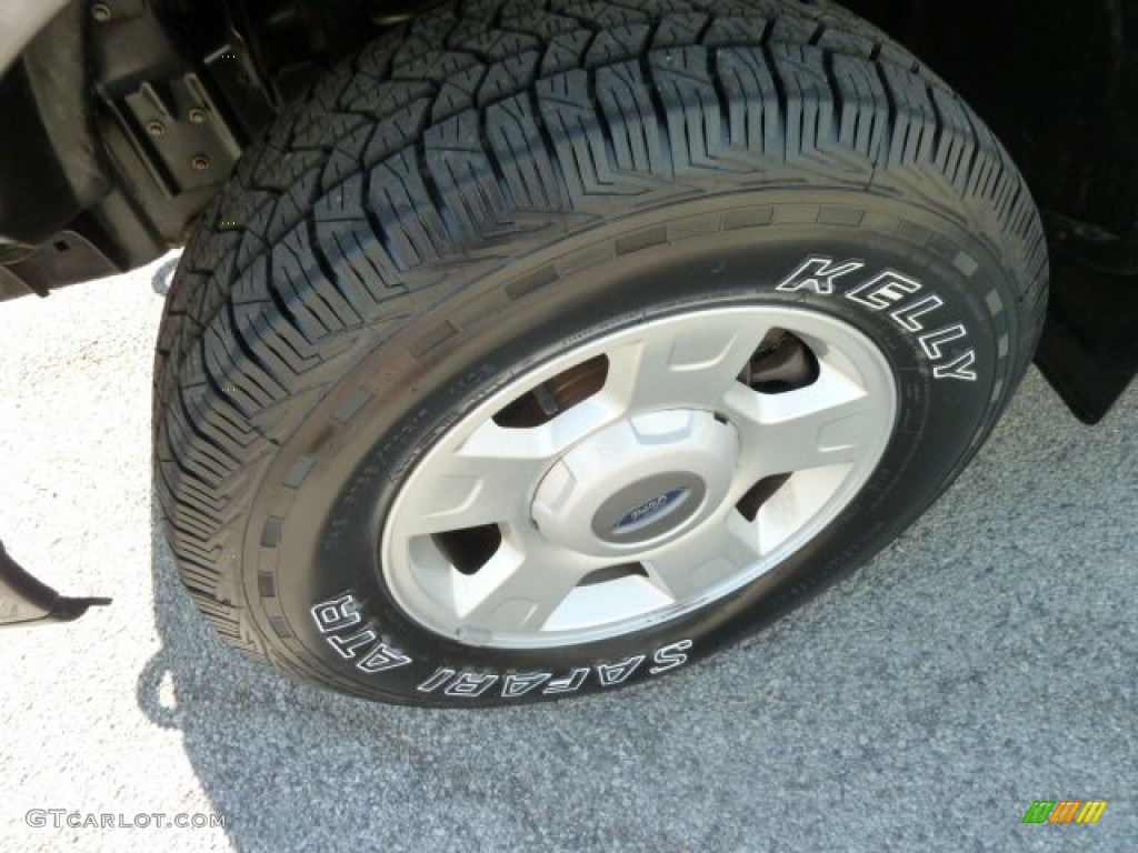 2004 F150 STX SuperCab 4x4 - Dark Shadow Grey Metallic / Dark Flint photo #9