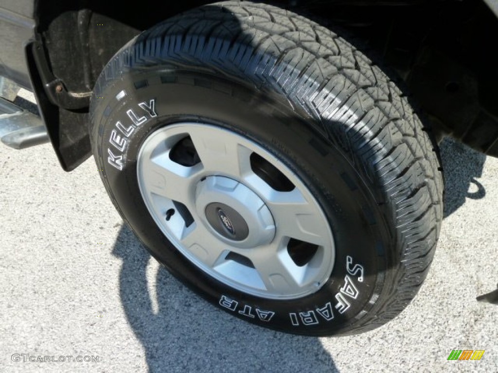 2004 F150 STX SuperCab 4x4 - Dark Shadow Grey Metallic / Dark Flint photo #10