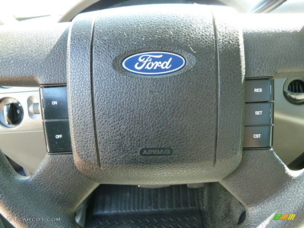 2004 F150 STX SuperCab 4x4 - Dark Shadow Grey Metallic / Dark Flint photo #22