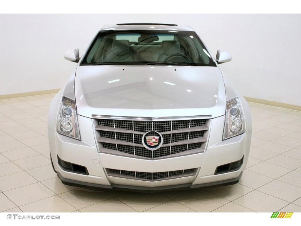 2009 CTS 4 AWD Sedan - Radiant Silver / Light Titanium/Ebony photo #2