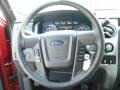 Steel Gray 2012 Ford F150 XLT Regular Cab 4x4 Steering Wheel