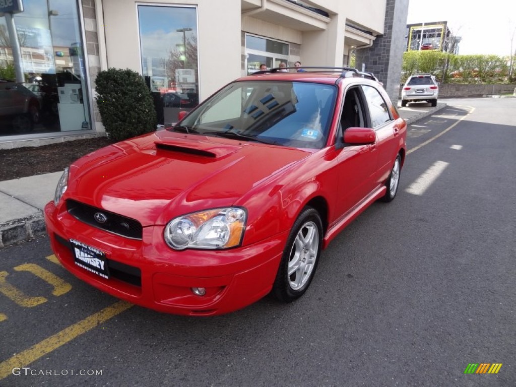 San Remo Red Subaru Impreza