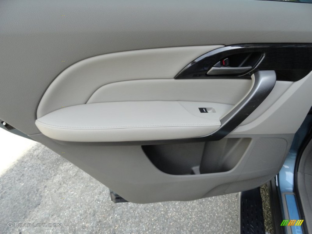 2007 MDX Sport - Steel Blue Metallic / Taupe photo #19