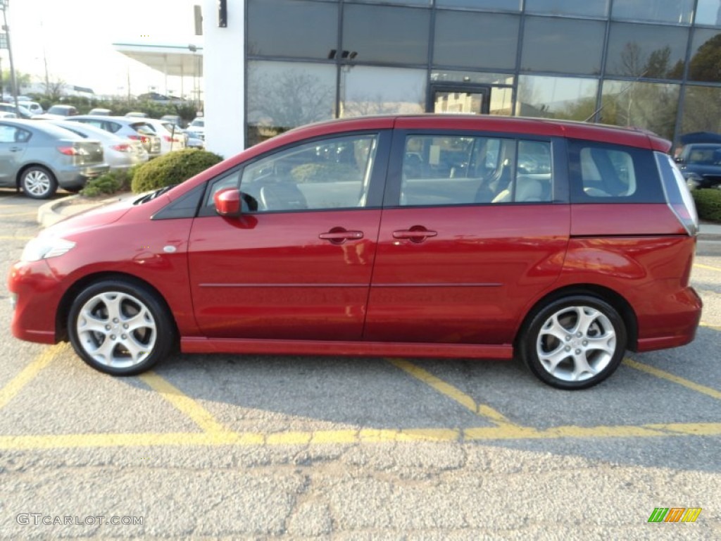 2008 MAZDA5 Touring - Copper Red / Sand photo #6