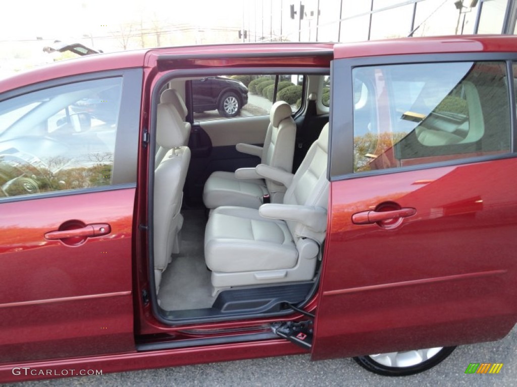 2008 MAZDA5 Touring - Copper Red / Sand photo #15