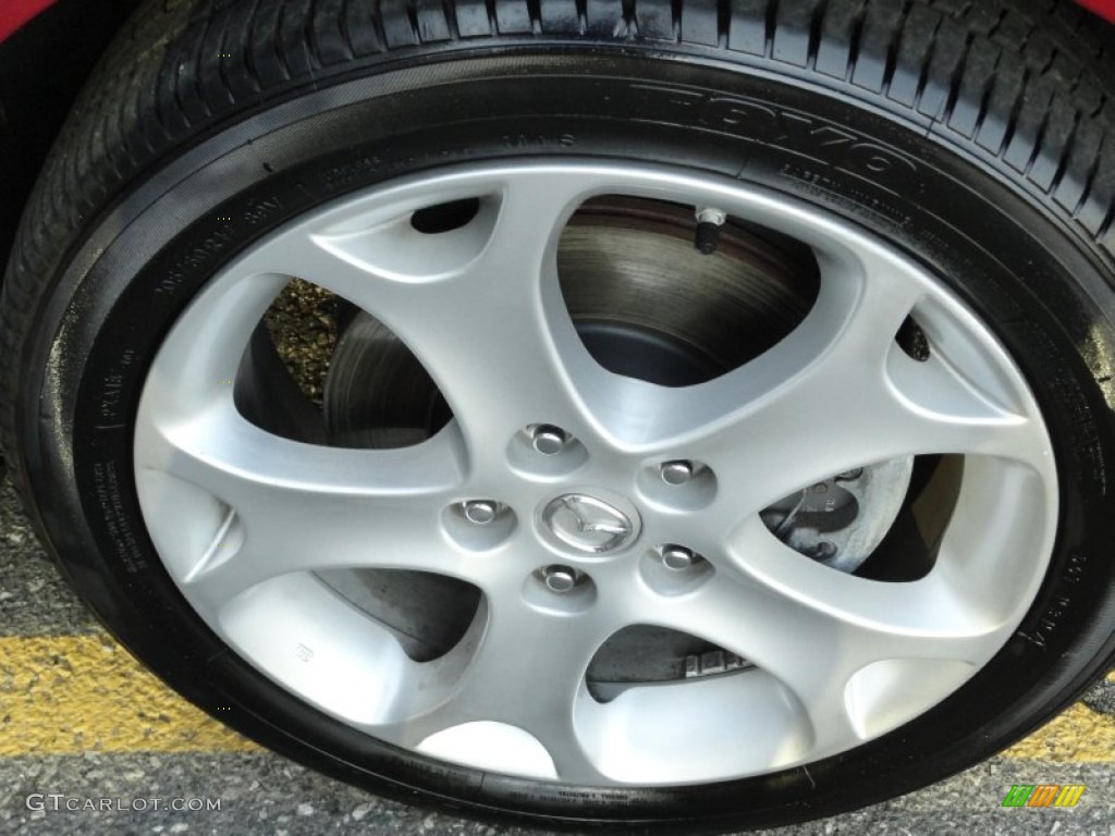 2008 MAZDA5 Touring - Copper Red / Sand photo #35