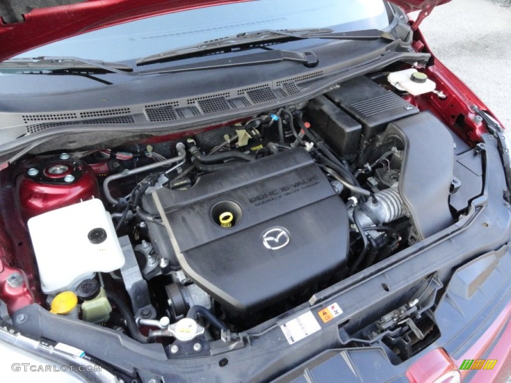 2008 MAZDA5 Touring - Copper Red / Sand photo #36