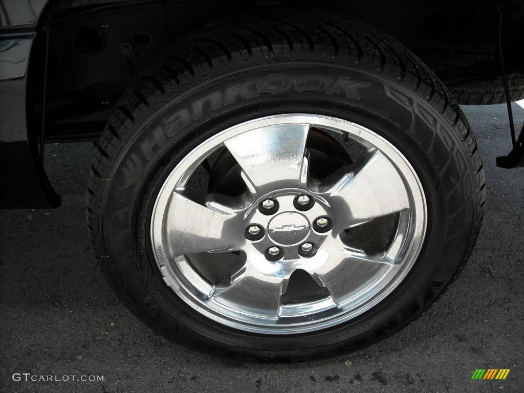 2007 Silverado 1500 Classic LS Crew Cab 4x4 - Black / Dark Charcoal photo #8