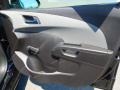 Jet Black/Dark Titanium 2012 Chevrolet Sonic LS Hatch Door Panel