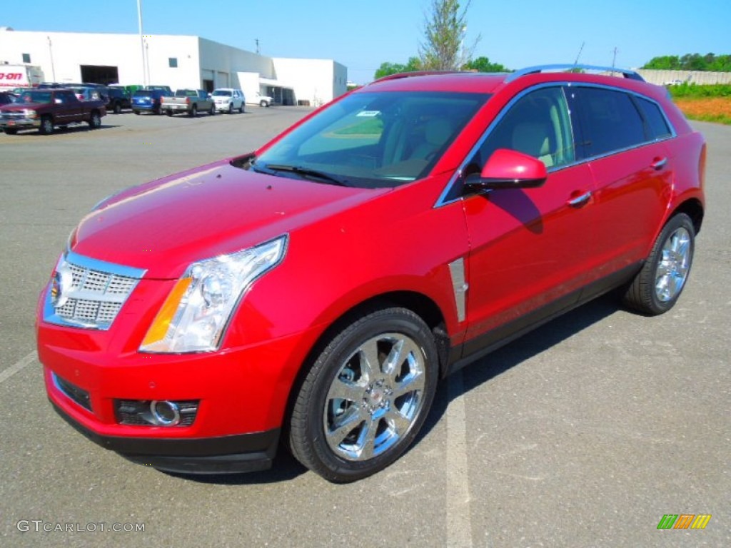 Crystal Red Tintcoat 2012 Cadillac SRX Performance Exterior Photo #63911108