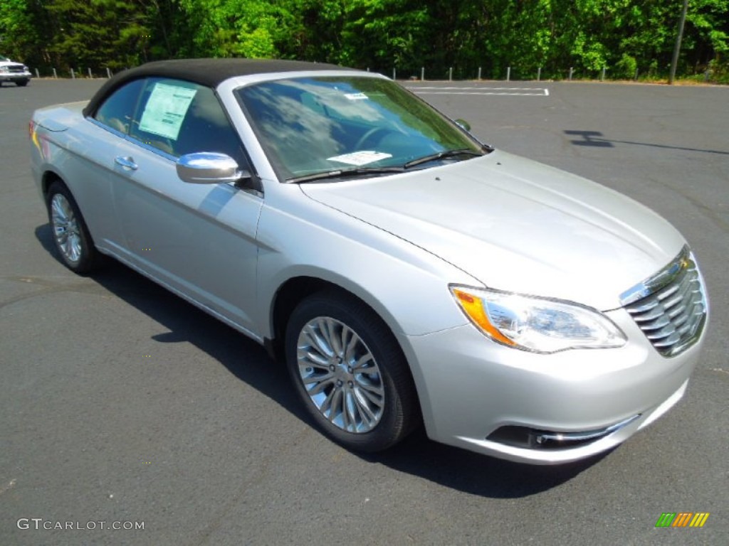 Bright Silver Metallic 2012 Chrysler 200 Limited Convertible Exterior Photo #63912098