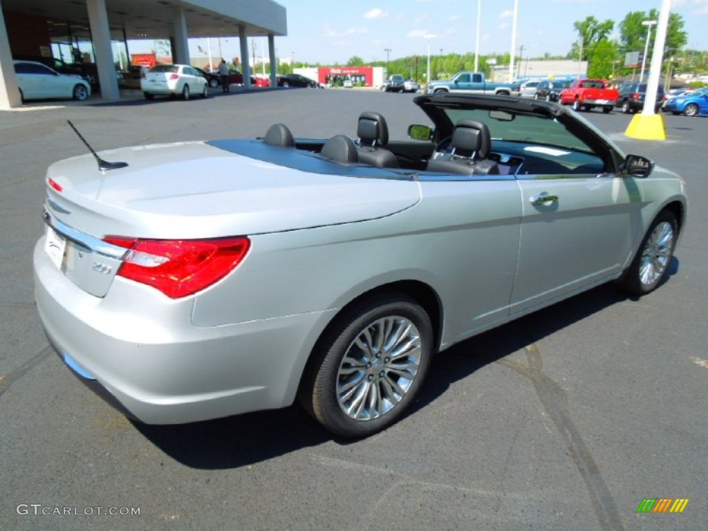 Bright Silver Metallic 2012 Chrysler 200 Limited Convertible Exterior Photo #63912170