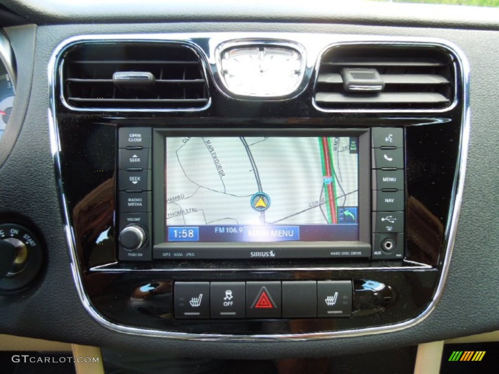 2012 Chrysler 200 Limited Convertible Navigation Photos