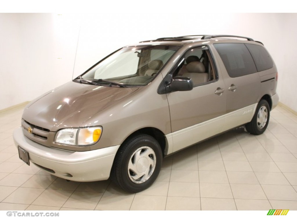 1999 Sienna XLE - Sable Pearl / Oak Beige photo #3