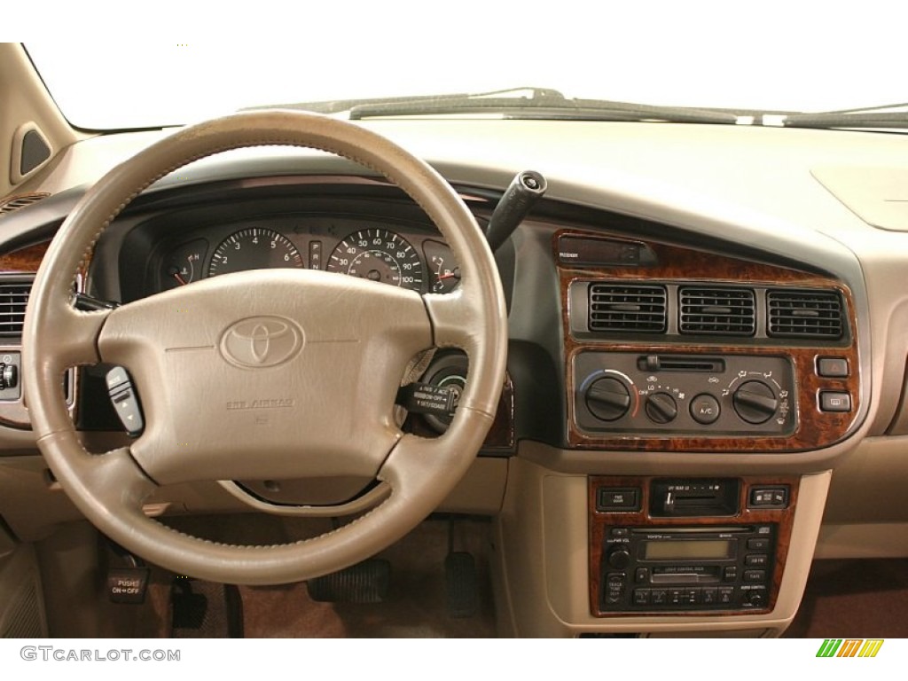 1999 Sienna XLE - Sable Pearl / Oak Beige photo #24