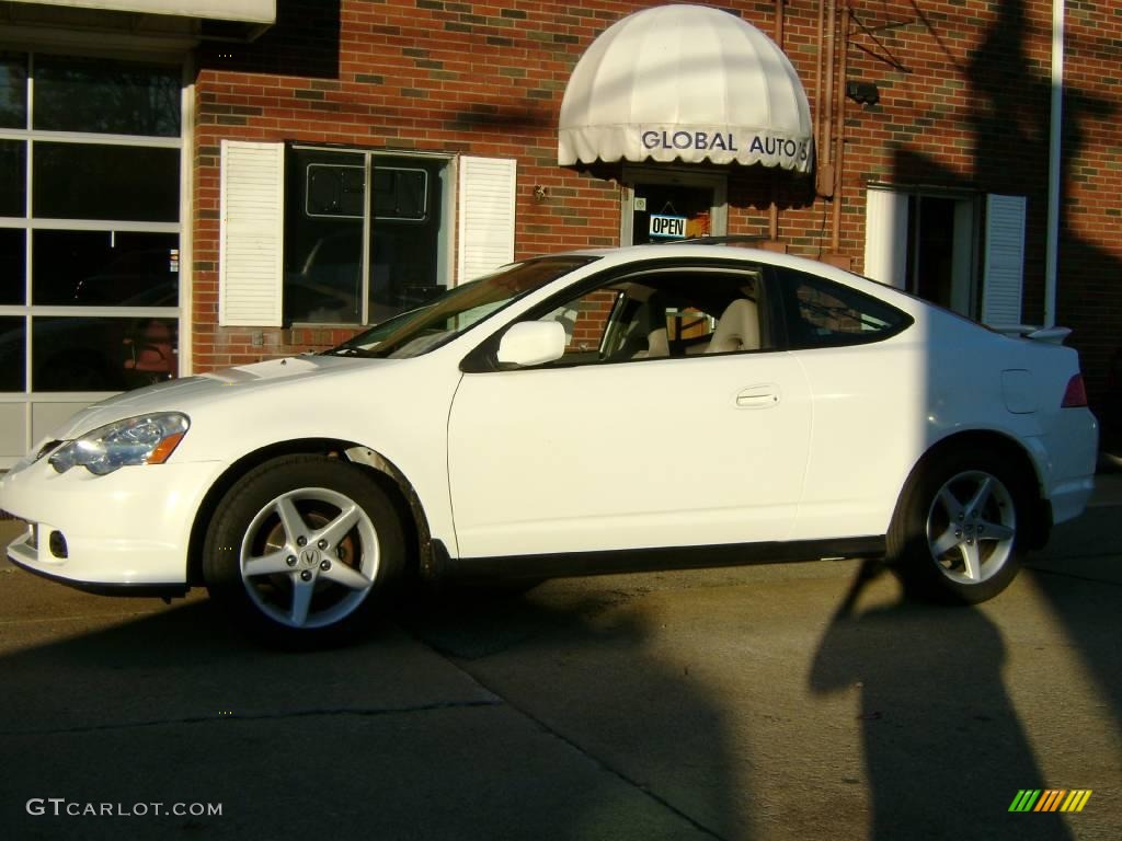 2003 RSX Sports Coupe - Taffeta White / Titanium photo #1