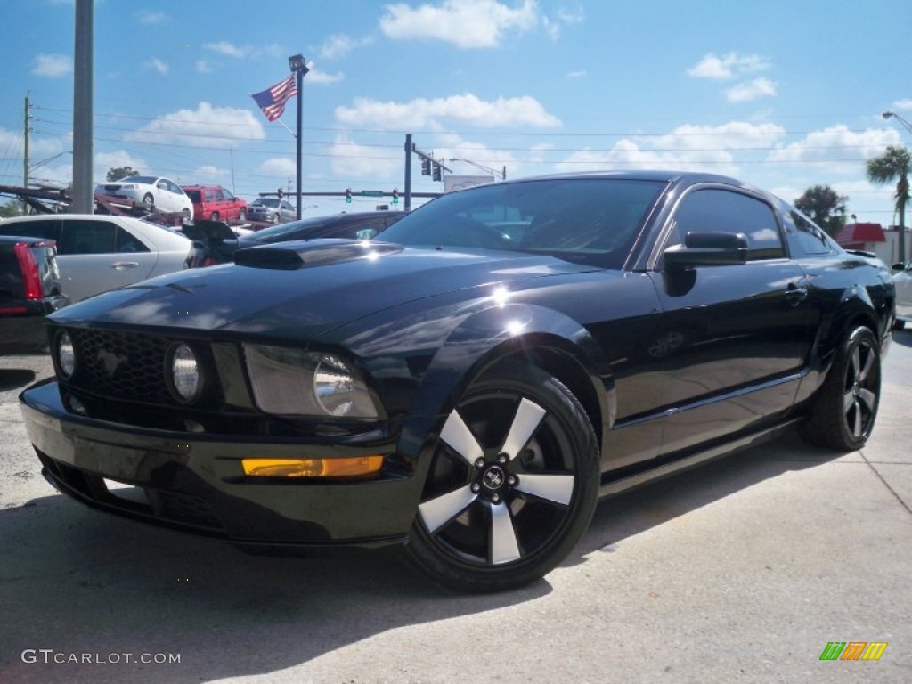 Black 2007 Ford Mustang GT Premium Coupe Exterior Photo #63915992